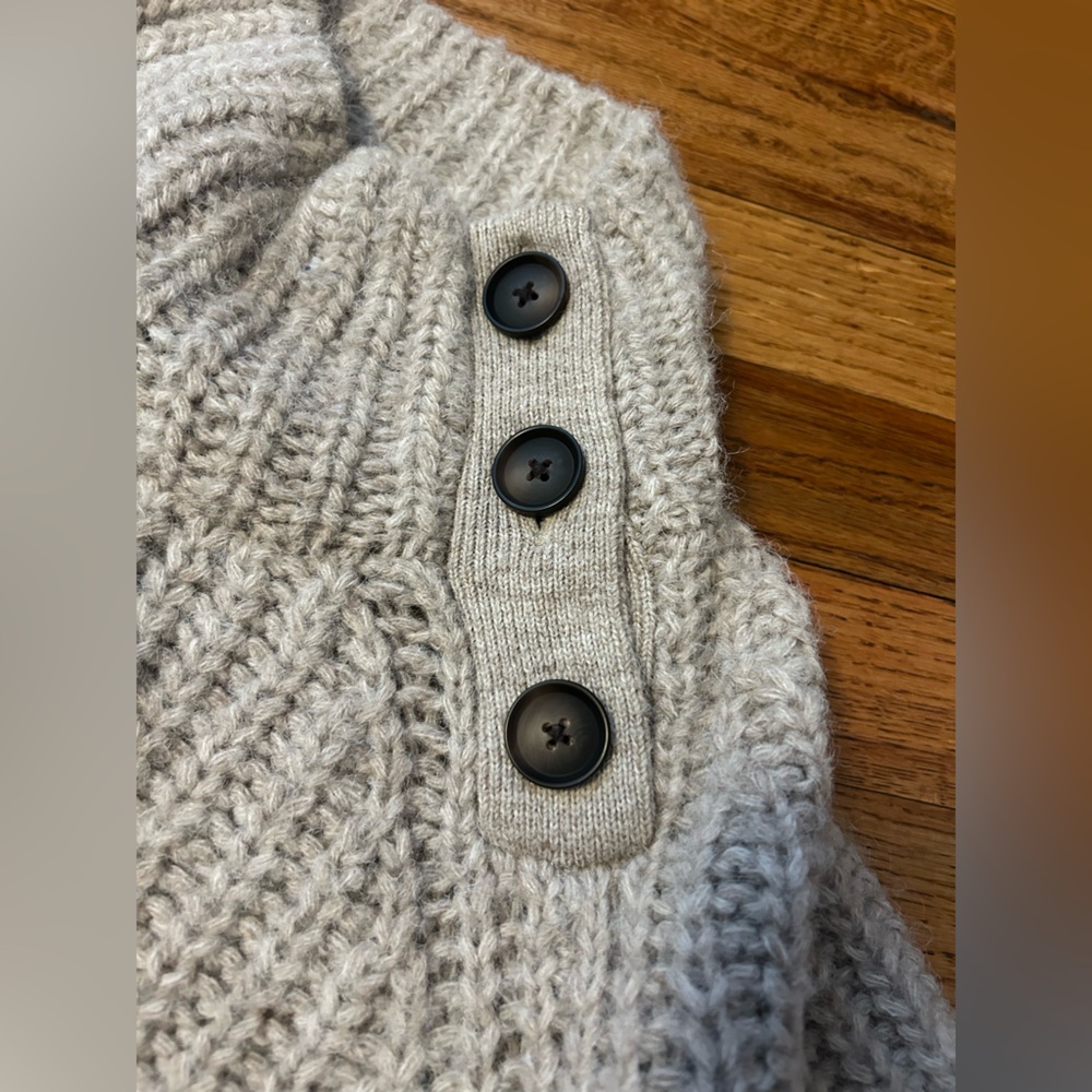 Banana Republic Factory Chunky Funnel-Neck Pullover - Picture 7 of 11